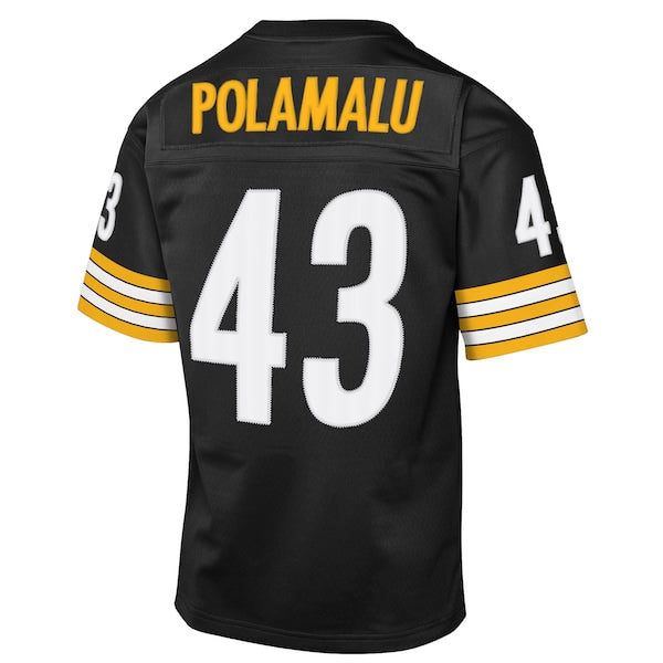 Troy Polamalu Pittsburgh Steelers 2005 Throwback Fashion Jersey - Black