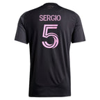 Sergio Busquets Inter Miami CF adidas 2025 The Fortitude Kit Replica Player Jersey - Black