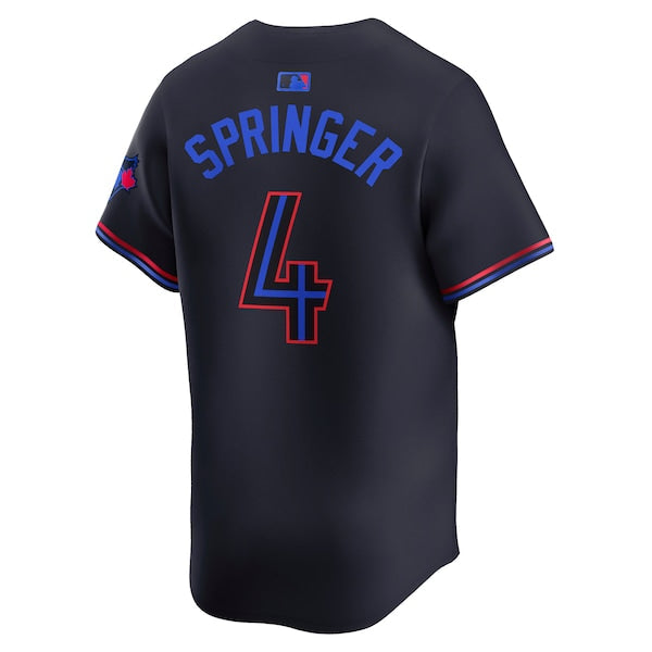 George Springer Toronto Blue Jays Nike City Connect Limited Jersey - Blue