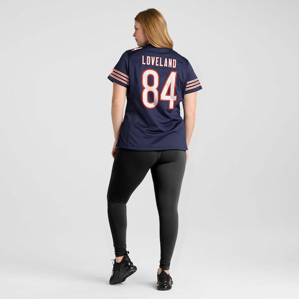 Colston Loveland Chicago Bears Nike Women's Team Game Jersey -  Navy