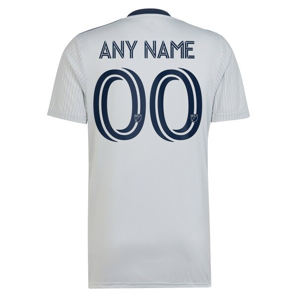 St. Louis City SC adidas 2024 The Spirit Kit Replica Custom Jersey - Gray