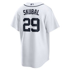 Tarik Skubal Detroit Tigers Nike Home Replica Jersey - White/Gray