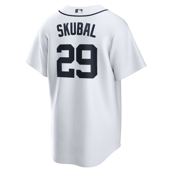 Tarik Skubal Detroit Tigers Nike Home Replica Jersey - White/Gray