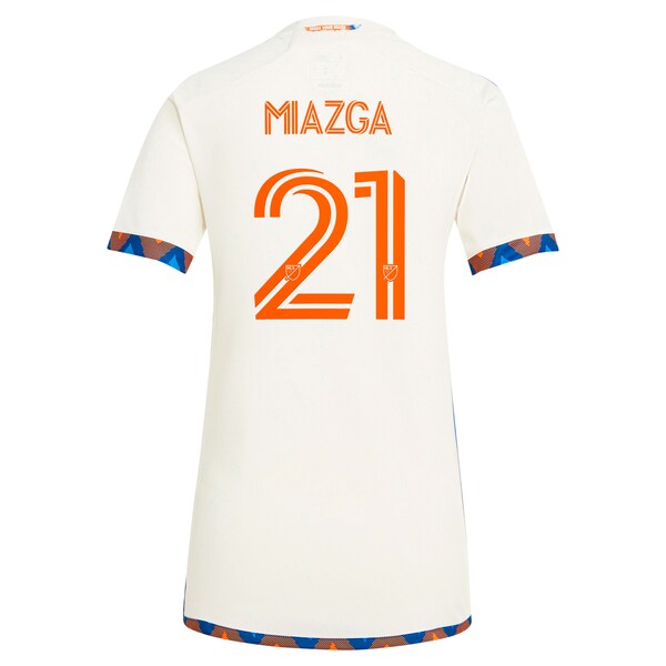 Matt Miazga FC Cincinnati adidas Women's 2024 The Canvas Kit Replica Player Jersey - White