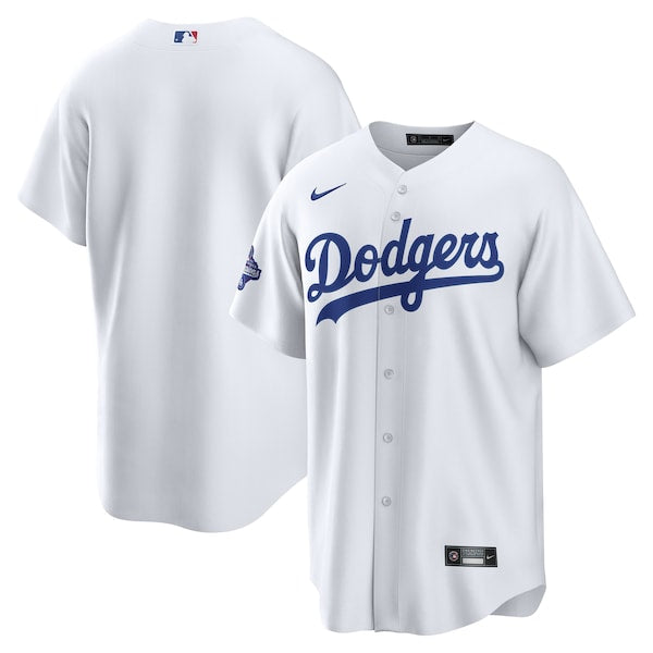 Los Angeles Dodgers Nike Home 2025 World Series Champions Replica Jersey - White