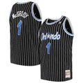 Tracy McGrady Orlando Magic 2003/04 Big & Tall Hardwood Classics Swingman Jersey - Black/Blue