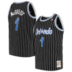 Tracy McGrady Orlando Magic 2003/04 Big & Tall Hardwood Classics Swingman Jersey - Black/Blue