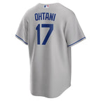 Shohei Ohtani Los Angeles Dodgers Nike Away Replica Player Jersey - Gray/Royal/White
