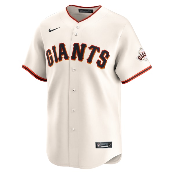 Patrick Bailey San Francisco Giants Nike Home Limited Player Jersey - Cream