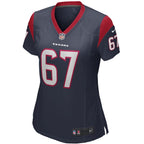 Charlie Heck Houston Texans Nike Women's Game Jersey - Navy