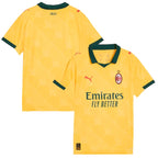 AC Milan Puma Youth 2025/26 Third Replica Jersey - Yellow/White