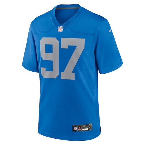 Aidan Hutchinson Detroit Lions Nike Alternate Game Jersey -  Blue
