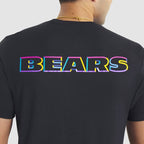Chicago Bears Nike Tall 2025 NFL Crucial Catch Tri-Blend Dri-FIT T-Shirt - Black