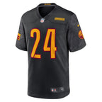 Antonio Gibson Washington Commanders Nike Alternate Game Player Jersey - Black/Burgundy/White