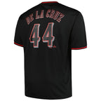 Elly De La Cruz Cincinnati Reds Profile Big & Tall Pop Fashion Player Jersey - Black