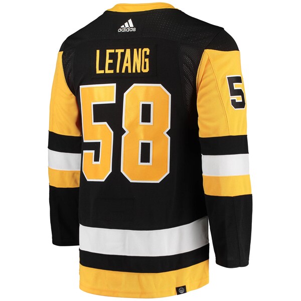 Kris Letang Pittsburgh Penguins adidas Home Primegreen Authentic Player Jersey - Black