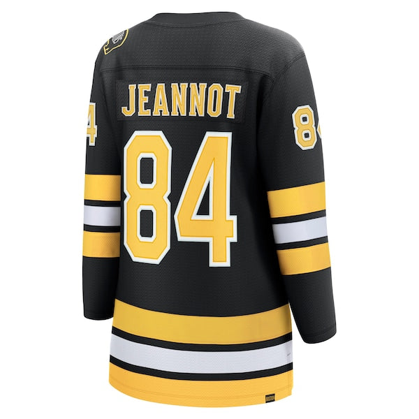 Tanner Jeannot Boston Bruins  Women's Home Breakaway Player Jersey - Black