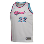 Jimmy Butler Miami Heat Nike Youth 2024/25 Swingman Player Jersey - City Edition - White