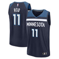 Naz Reid Minnesota Timberwolves  Youth Fast Break Replica Player Jersey - Icon Edition - Navy