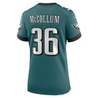 Tristin McCollum Philadelphia Eagles Nike Women's Team Game Jersey - Midnight Green