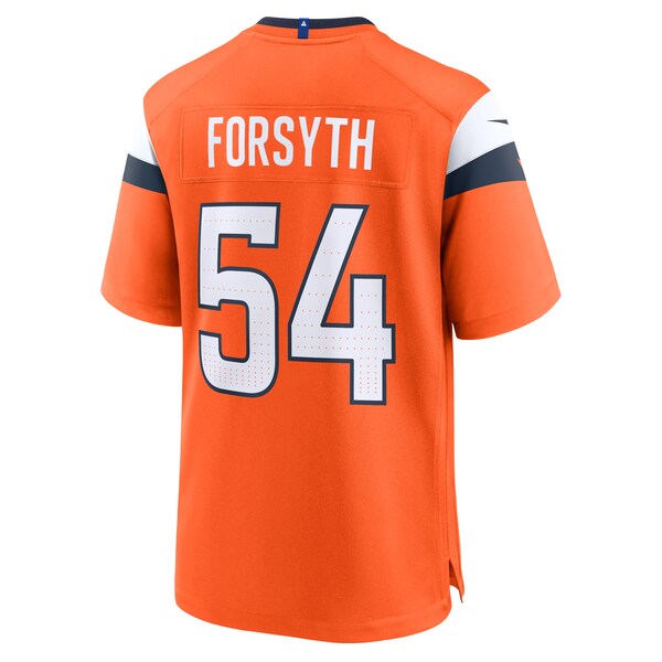 Alex Forsyth Denver Broncos Nike Team Game Jersey -  Orange