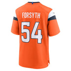 Alex Forsyth Denver Broncos Nike Team Game Jersey -  Orange