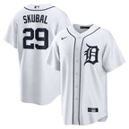 Tarik Skubal Detroit Tigers Nike Home Replica Jersey - White/Gray