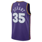 Kevin Durant Phoenix Suns Nike Unisex 2024/25 Swingman Player Jersey - City Edition - Purple