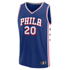 Jared McCain Philadelphia 76ers  2024 NBA Draft Fast Break Player Jersey - Icon Edition - Royal