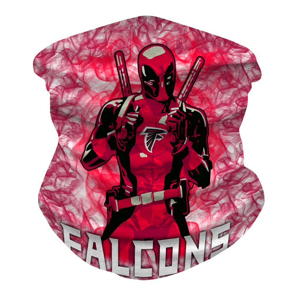 ATLANTA FALCONS & DEADPOOL FACE MASK BANDANAS