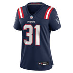 Craig Woodson New England Patriots Nike Women's Team Game Jersey -  Navy