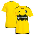 Columbus Crew adidas Women's 2024 The Home Kit Replica Jersey  - Yellow