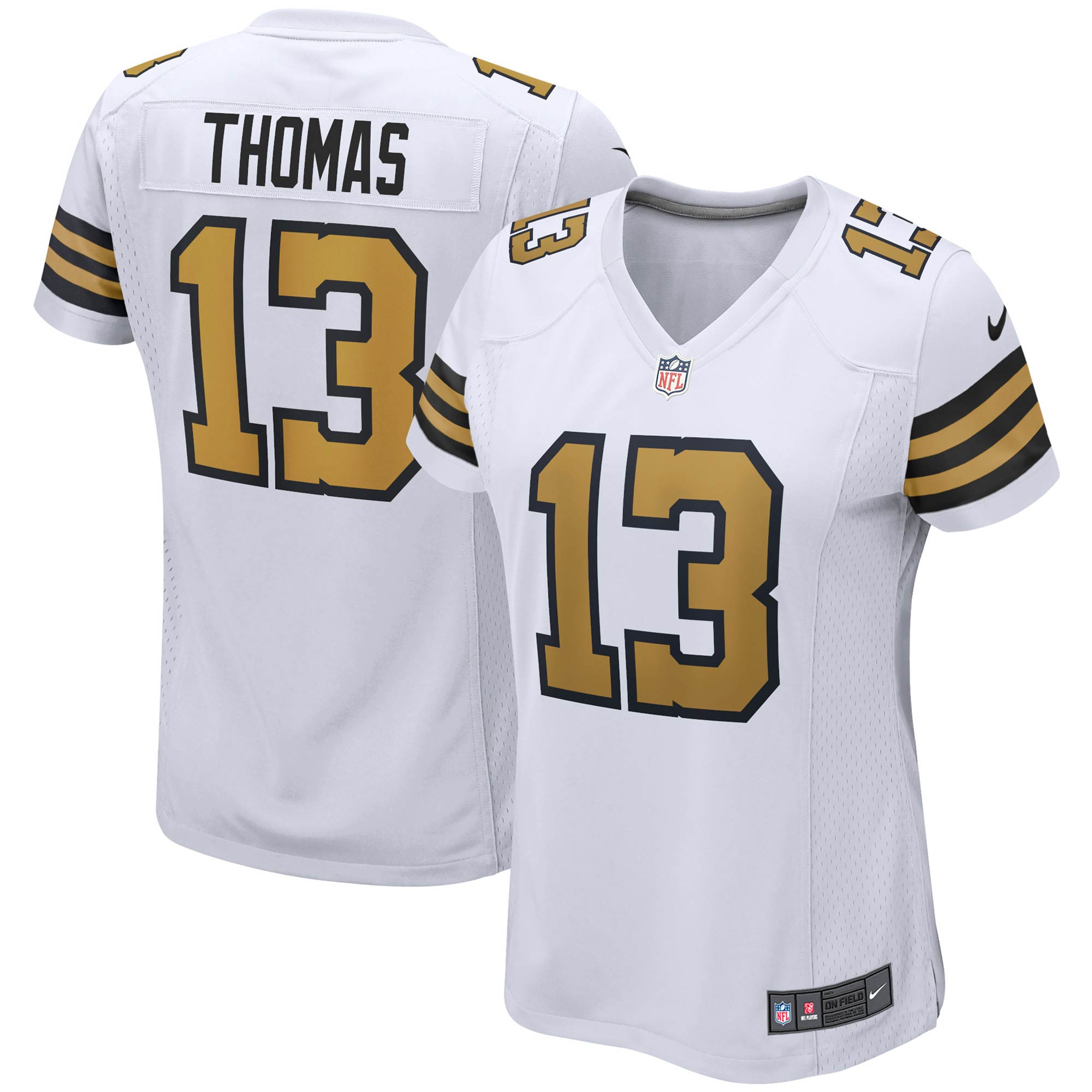 Michael Thomas New Orleans Saints Nike Women's Game Player Jersey - Black/White