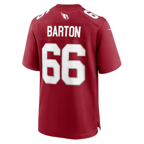 Jackson Barton Arizona Cardinals Nike Team Game Jersey -  Cardinal