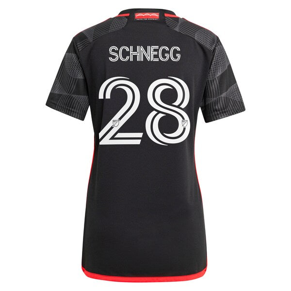 David Schnegg D.C. United adidas Women's 2024 The Icon Kit Replica Player Jersey - Black