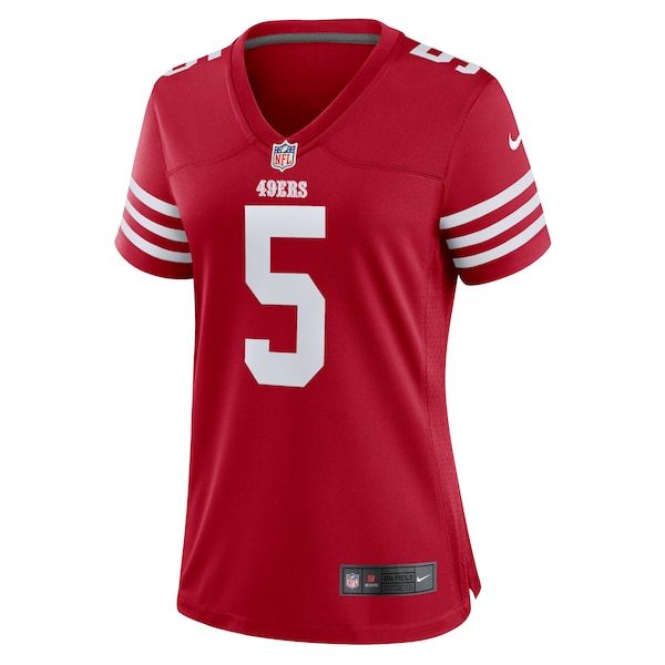 Joshua Dobbs San Francisco 49ers Nike Women's Team Game Jersey -  Scarlet