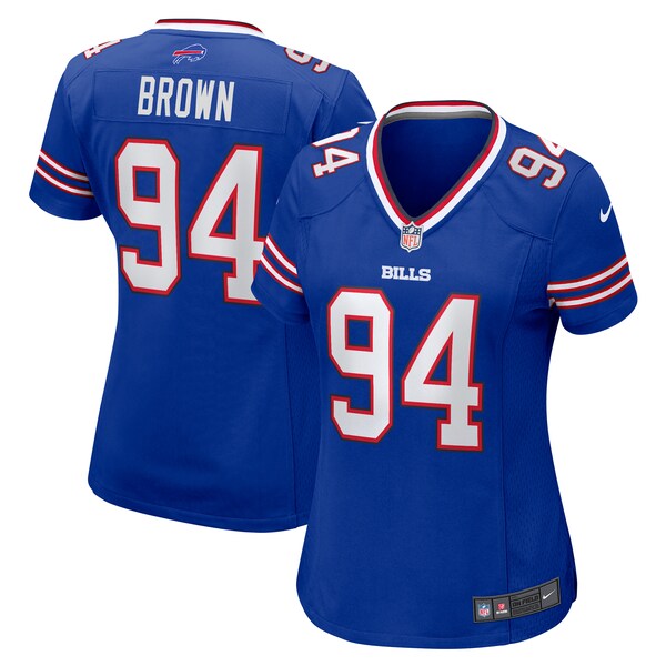 Andrew Brown Buffalo Bills Nike Women's  Game Jersey -  Royal