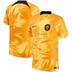 Netherlands National Team Nike Youth 2022/23 Home Breathe Stadium Replica Blank Jersey - Orange