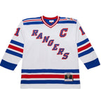 Mark Messier New York Rangers 1993-94 Power Play Jersey - White/Royal