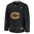 Montreal Canadiens  2024 Military Appreciation Practice Jersey - Black