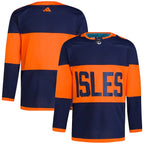 New York Islanders adidas 2024 NHL Stadium Series Primegreen Authentic Jersey – Navy