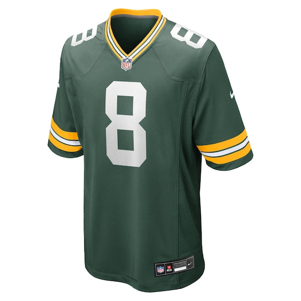 Josh Jacobs Green Bay Packers Nike Team Game Jersey -  Green