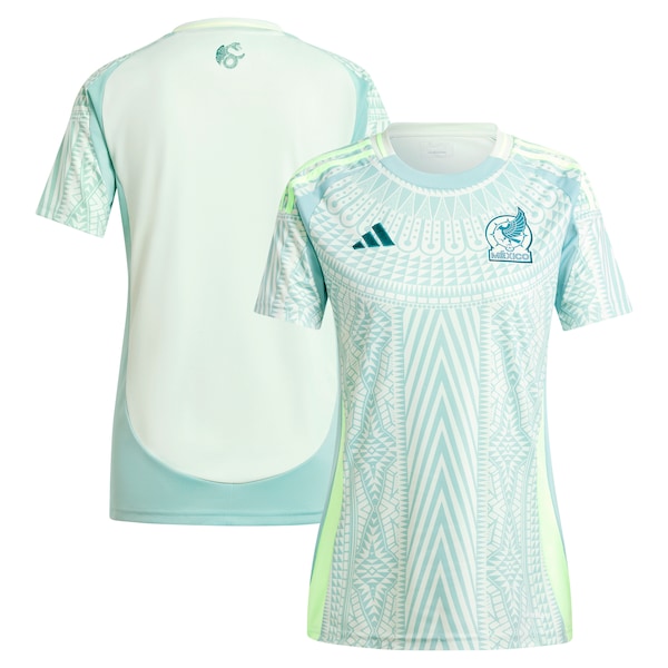 Mexico National Team adidas Women's 2024 Away Replica Jersey - Green