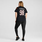 Tedarrell Slaton Jr Cincinnati Bengals Nike Women's Team Game Jersey -  Black