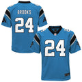 Jonathon Brooks Carolina Panthers Nike Youth Alternate Game Jersey - Blue/Black