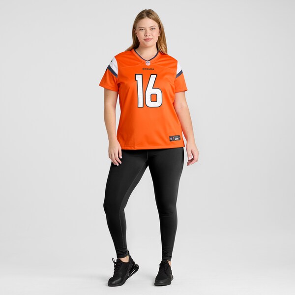 Troy Franklin Denver Broncos Nike Women's Team Game Jersey -  Orange