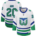 Sebastian Aho Carolina Hurricanes Youth Whalers Replica Jersey - White