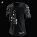 Dak Prescott Dallas Cowboys Nike RFLCTV Limited Jersey - Black