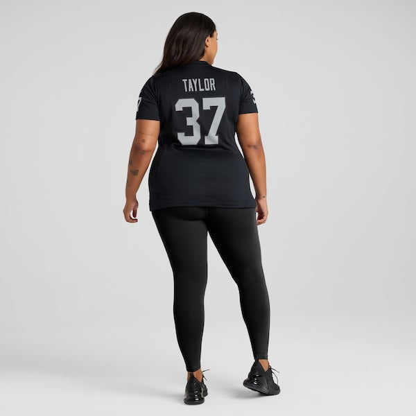 Trey Taylor Las Vegas Raiders Nike Women's  Game Jersey -  Black