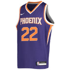 Deandre Ayton Phoenix Suns Nike Youth Swingman Jersey - Icon Edition - Purple/White